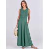 image:imageANRABESS Women Summer Casual Sleeveless Maxi Sundress Button Fit amp Flare ALine Flowy Long Dresses 2026 Beach OutfitsGrass