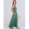 image:imageANRABESS Women Summer Casual Sleeveless Maxi Sundress Button Fit amp Flare ALine Flowy Long Dresses 2026 Beach OutfitsGrass