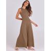 image:imageANRABESS Women Summer Casual Sleeveless Maxi Sundress Button Fit amp Flare ALine Flowy Long Dresses 2026 Beach OutfitsKhaki