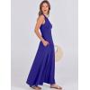 image:imageANRABESS Women Summer Casual Sleeveless Maxi Sundress Button Fit amp Flare ALine Flowy Long Dresses 2026 Beach OutfitsRoyal Blue
