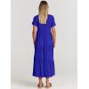 image:imageANRABESS Women Summer Maxi Dress Short Sleeve Swing Casual Asymmetric Tiered Vacation Long Beach Sundress OutfitsRoyal Blue