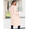 image:imageANRABESS Womens Cardigan Sweater 2025 Fall Outfits Knitted Lapel Long Coats CoatigansApricot
