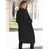 image:imageANRABESS Womens Cardigan Sweater 2025 Fall Outfits Knitted Lapel Long Coats CoatigansBlack
