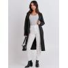 image:imageANRABESS Womens Cardigan Sweater 2025 Fall Outfits Knitted Lapel Long Coats CoatigansBlack