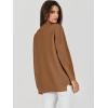 image:imageANRABESS Womens Oversized Batwing Long Sleeve Ribbed Knit Sweaters 2025 Fall OutfitsCamel
