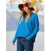 image:imageANRABESS Womens Oversized Batwing Long Sleeve Ribbed Knit Sweaters 2025 Fall OutfitsRoyal Blue