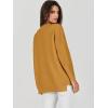 image:imageANRABESS Womens Oversized Batwing Long Sleeve Ribbed Knit Sweaters 2025 Fall OutfitsYellow