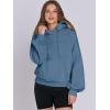 image:imageANRABESS Womens Oversized Hoodies Lantern sleeve Fleece Sweatshirts 2025 Fall Winter Loose Pullover Preppy ClothesDeep Blue