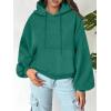 image:imageANRABESS Womens Oversized Hoodies Lantern sleeve Fleece Sweatshirts 2025 Fall Winter Loose Pullover Preppy ClothesGreen