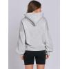 image:imageANRABESS Womens Oversized Hoodies Lantern sleeve Fleece Sweatshirts 2025 Fall Winter Loose Pullover Preppy ClothesGrey