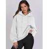 image:imageANRABESS Womens Oversized Hoodies Lantern sleeve Fleece Sweatshirts 2025 Fall Winter Loose Pullover Preppy ClothesWhite