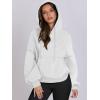 image:imageANRABESS Womens Oversized Hoodies Lantern sleeve Fleece Sweatshirts 2025 Fall Winter Loose Pullover Preppy ClothesWhite