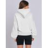 image:imageANRABESS Womens Oversized Hoodies Lantern sleeve Fleece Sweatshirts 2025 Fall Winter Loose Pullover Preppy ClothesWhite