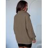 image:imageANRABESS Womens Oversized Sweatshirt Long Sleeve Henley Pullover Tops 2026 Spring Casual Button Loose Fit Teens OutfitsBrown