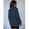 image:imageANRABESS Womens Oversized Sweatshirt Long Sleeve Henley Pullover Tops 2026 Spring Casual Button Loose Fit Teens OutfitsNavy Blue