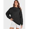 image:imageANRABESS Womens Oversized Sweatshirts Turtleneck Pullover Long Sleeve Hoodies Tops 2025 Fall Fashion Preppy OutfitsBlack