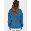 image:imageANRABESS Womens Oversized Sweatshirts Turtleneck Pullover Long Sleeve Hoodies Tops 2025 Fall Fashion Preppy OutfitsBlue