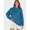 image:imageANRABESS Womens Oversized Sweatshirts Turtleneck Pullover Long Sleeve Hoodies Tops 2025 Fall Fashion Preppy OutfitsBlue