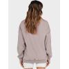image:imageANRABESS Womens Oversized Sweatshirts Turtleneck Pullover Long Sleeve Hoodies Tops 2025 Fall Fashion Preppy OutfitsKhaki