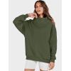 image:imageANRABESS Womens Oversized Sweatshirts Turtleneck Pullover Long Sleeve Hoodies Tops 2025 Fall Fashion Preppy OutfitsOlive