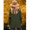 image:imageANRABESS Womens Oversized Turtleneck Batwing Long Sleeve Casual Cozy Baggy Knit Pullover Tunic Sweater 2025 Fall OutfitsDark Green