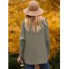image:imageANRABESS Womens Oversized Turtleneck Batwing Long Sleeve Casual Cozy Baggy Knit Pullover Tunic Sweater 2025 Fall OutfitsGray Coffee