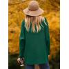 image:imageANRABESS Womens Oversized Turtleneck Batwing Long Sleeve Casual Cozy Baggy Knit Pullover Tunic Sweater 2025 Fall OutfitsGreen