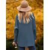 image:imageANRABESS Womens Oversized Turtleneck Batwing Long Sleeve Casual Cozy Baggy Knit Pullover Tunic Sweater 2025 Fall OutfitsIndigo