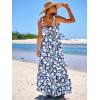 image:imageANRABESS Womens Summer Casual Long Maxi Beach Vacation Dresses Sleeveless Square Neck Flowy Tiered Sun Dress with PocketsLily Floral