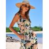image:imageANRABESS Womens Summer Casual Long Maxi Beach Vacation Dresses Sleeveless Square Neck Flowy Tiered Sun Dress with PocketsMulticolored Floral