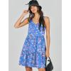 image:imageANRABESS Womens Summer Casual Tank Dress Sleeveless V Neck T Shirt Sundress Flowy Tiered Swing Mini Beach Vacation DressesBlue Floral