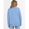 image:imageANRABESS Womens Turtleneck Sweaters Oversized Chunky Long Sleeve Knit High Low Hem Pullover Top 2026 Fall Winter FashionSky