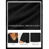 image:imageANRABESS Short Sleeve Sweaters for Women Wool Blend V Neck Sweater Shirts Business Casual Work Tops 2026 Summer OutfitsBlack