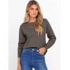 image:imageANRABESS Sweater for Women Long Sleeve Crewneck 2026 Spring Winter Soft Loose Fit Basic Knit Pullover Sweaters Top OutfitsNutmeg