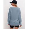 image:imageANRABESS Sweatshirts for Women 2025 Fall Long Sleeve Shirts Oversized Crewneck Lightweight Side Split Casual Pullover TopsLight Blue