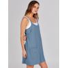 image:imageANRABESS Women Athletic Dress Summer Tennis Workout Active Sports Mini Romper Dress Built in Shorts Travel Vacation ClothesBlue