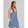 image:imageANRABESS Women Athletic Dress Summer Tennis Workout Active Sports Mini Romper Dress Built in Shorts Travel Vacation ClothesBlue
