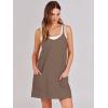 image:imageANRABESS Women Athletic Dress Summer Tennis Workout Active Sports Mini Romper Dress Built in Shorts Travel Vacation ClothesCoffee