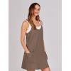 image:imageANRABESS Women Athletic Dress Summer Tennis Workout Active Sports Mini Romper Dress Built in Shorts Travel Vacation ClothesCoffee