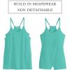 image:imageANRABESS Women Athletic Dress Summer Tennis Workout Active Sports Mini Romper Dress Built in Shorts Travel Vacation ClothesCyan