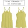 image:imageANRABESS Women Athletic Dress Summer Tennis Workout Active Sports Mini Romper Dress Built in Shorts Travel Vacation ClothesLight Green