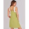 image:imageANRABESS Women Athletic Dress Summer Tennis Workout Active Sports Mini Romper Dress Built in Shorts Travel Vacation ClothesLight Green