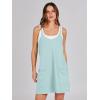 image:imageANRABESS Women Athletic Dress Summer Tennis Workout Active Sports Mini Romper Dress Built in Shorts Travel Vacation ClothesMint Green