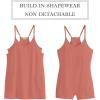 image:imageANRABESS Women Athletic Dress Summer Tennis Workout Active Sports Mini Romper Dress Built in Shorts Travel Vacation ClothesRust