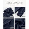 image:imageANRABESS Women Hoodies Long Sleeve Loose Fit Fleece Hooded Sweatshirts Drawstring Pullover Top With Pockets 2025 Fall OutfitsNavy Blue