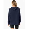 image:imageANRABESS Women Hoodies Long Sleeve Loose Fit Fleece Hooded Sweatshirts Drawstring Pullover Top With Pockets 2025 Fall OutfitsNavy Blue