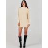 image:imageANRABESS Women Oversized Casual Loose Turtleneck Long Sleeve Slouchy Baggy Knit Tunic Sweaters Pullover 2025 Fall OutfitsApricot
