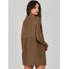 image:imageANRABESS Women Oversized Casual Loose Turtleneck Long Sleeve Slouchy Baggy Knit Tunic Sweaters Pullover 2025 Fall OutfitsCoffee
