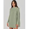 image:imageANRABESS Women Oversized Casual Loose Turtleneck Long Sleeve Slouchy Baggy Knit Tunic Sweaters Pullover 2025 Fall OutfitsGrass