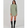 image:imageANRABESS Women Oversized Casual Loose Turtleneck Long Sleeve Slouchy Baggy Knit Tunic Sweaters Pullover 2025 Fall OutfitsGrass